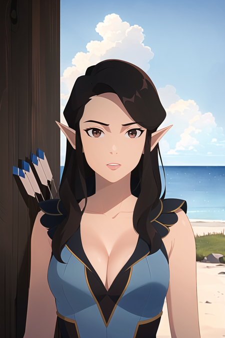 Vox Machina Style LoRA