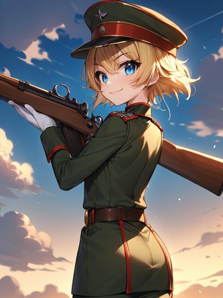 Tanya Degurechaff (Youjo Senki) [FLUX+Pony+SD+XL+Illustrious]