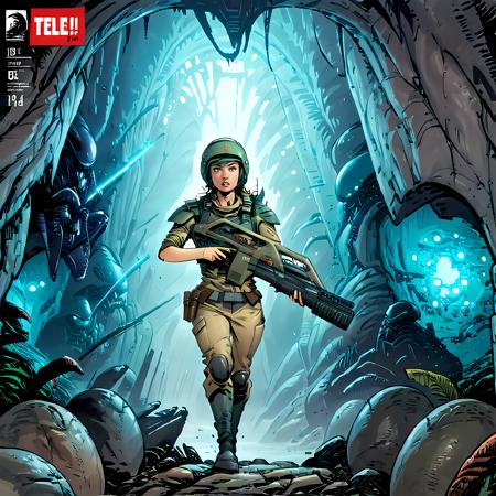 Xenomorph Comic Style (SDXL)