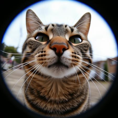 style of cat fisheye [FLUX] 323