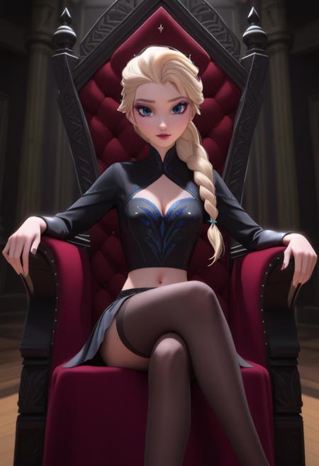Elsa - [Frozen] - SD15/SDXL/Pony_SDXL - [Commission] - Illustrious Update