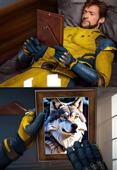 Wolverine Remembers Meme SDXL( Hugh Jackman Edition)