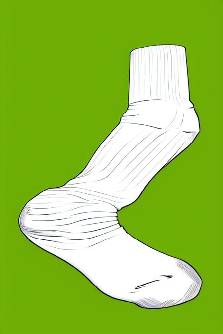 socks removed - white | simple painting layer