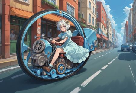 Monowheel | Concept Lora | [Pony XL]版本v1.0 (ID: 774989)