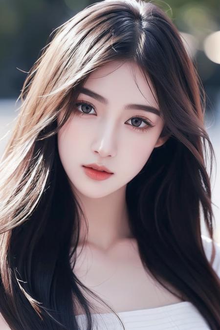 real Asian internet celebrity真实感亚洲脸网红模特