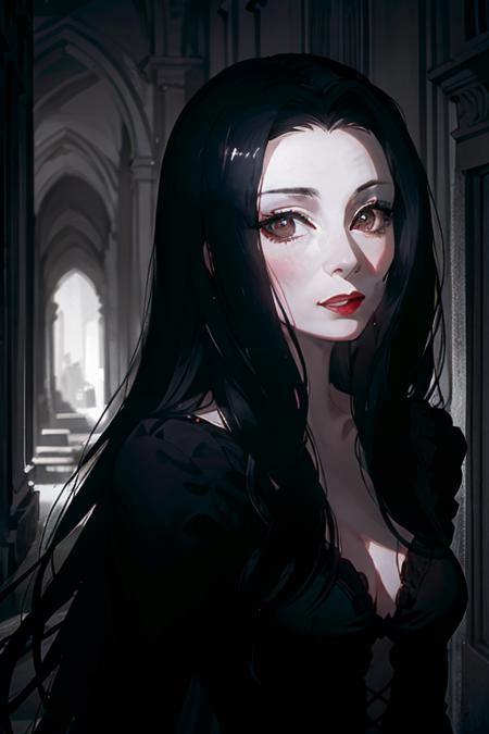 Morticia Addams (The Addams Family (1991 film)) / Anjelica Huston