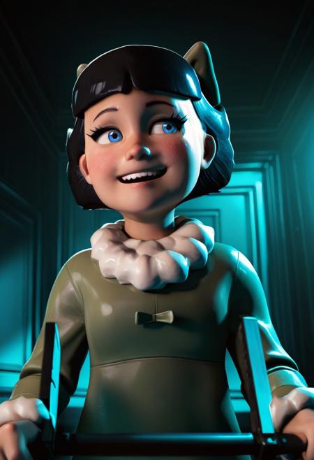 Olivia Man (from Team Fortress 2) 3D Illustrious