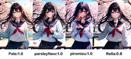 全画风一览 / A glance of each painting style