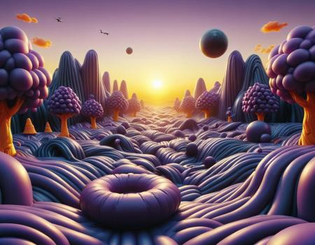 Rubber Hose World (SDXL)