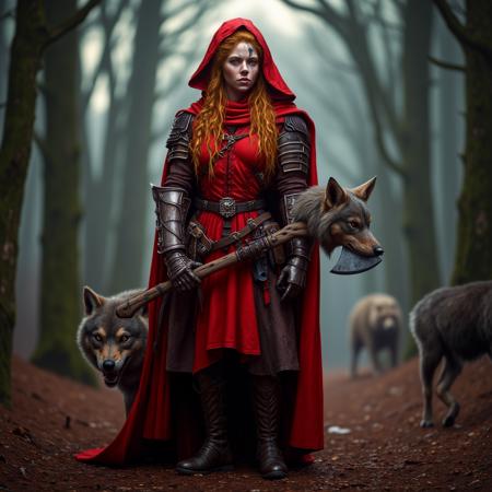 Little Red Riding Hood XL + SD1.5 + F1D