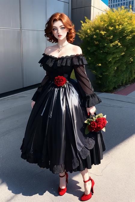 Gothic Rose Dress