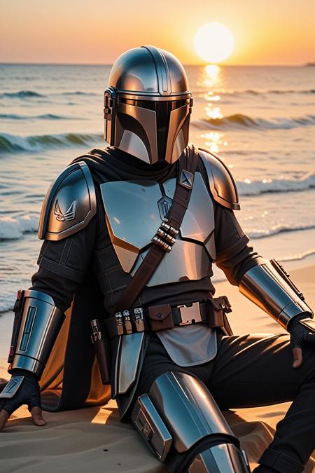 The Mandalorian from Star Wars