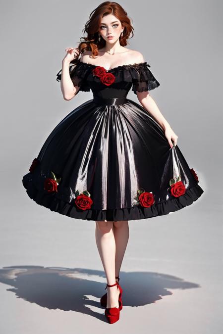 Gothic Rose Dress