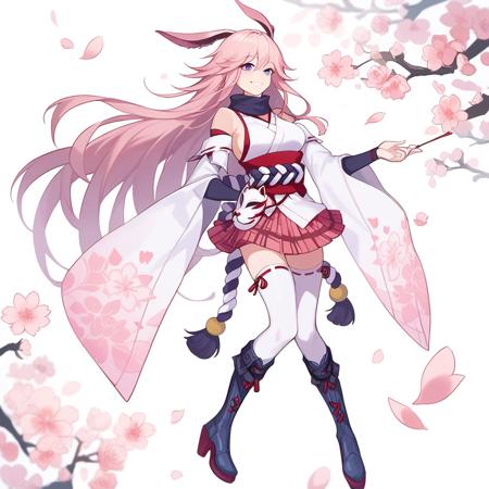 Yae Sakura/Yae Gasumi(八重桜/八重霞) [Honkai impact 3rd]