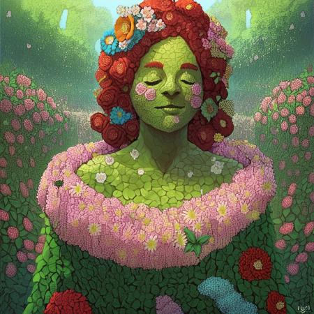 Flower portrait | Concept