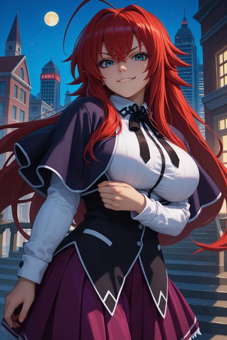 Rias Gremory/リアス・グレモリー (High School DxD) SDXL LoRA [Pony Diffusion]