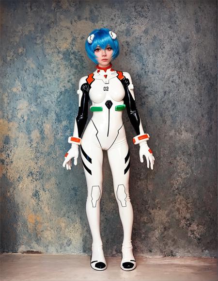 Latex Rei Ayanami Cosplay | SDXL/Pony | Multiple Outfits