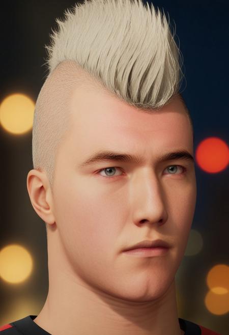 Mohawk Punk Male