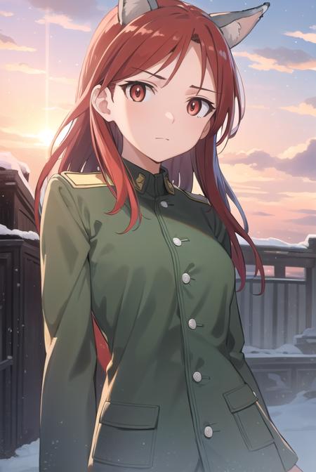 Minna-Dietlinde Wilcke (ミーナ・ディートリンデ・ヴィルケ) - Strike Witches (ストライクウィッチーズ)