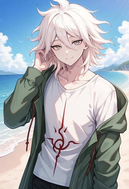 Nagito Komaeda - Danganronpa 2 (Commission) - Pony + Illustrious版本Illustrious - 1.0 (ID: 1187847)