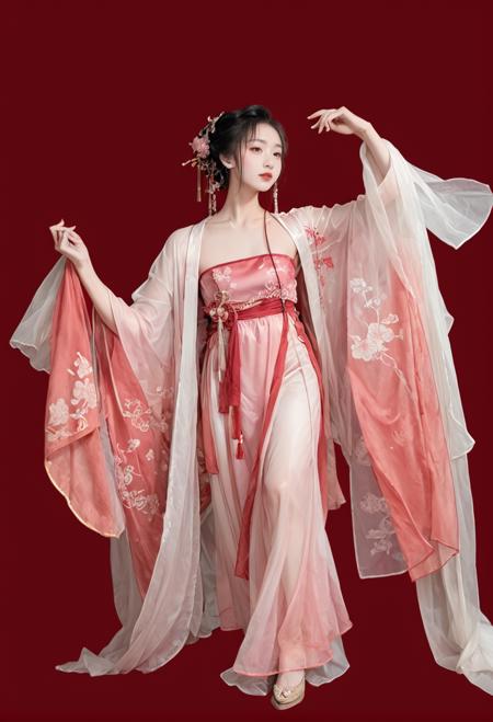 0758 Peach Blossom Hanfu
