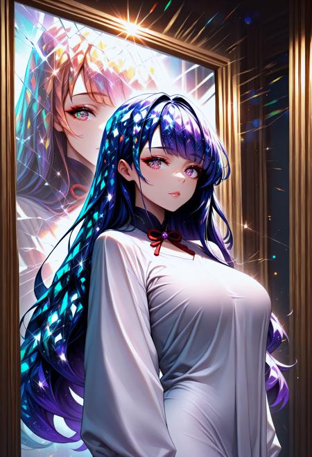 Crystal Hair | Concept LoRA IllustriousXL