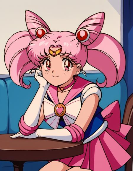 Chibiusa Tsukino (ちびうさ) / Sailor Chibi Moon (セーラーちびムーン) - Sailor Moon (美少女戦士セーラームーン) - COMMISSION W/ DATASET