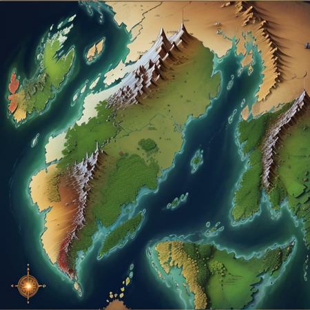Table Rpg / D&D Maps - #10 - World map