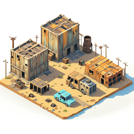 Isometric Styles Collection - 5 Assets [XL]