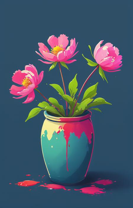 A colorful paint bucket - tangbohu [SDXL] 20