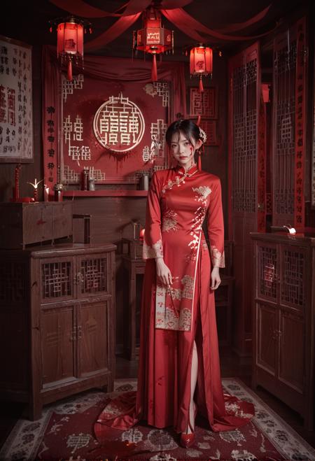 0711 Chinese wedding dress