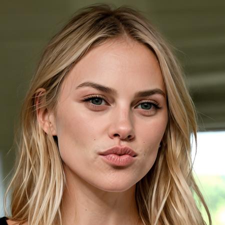 Look alive! Puckered lips facial expression / emotion (kissing face)