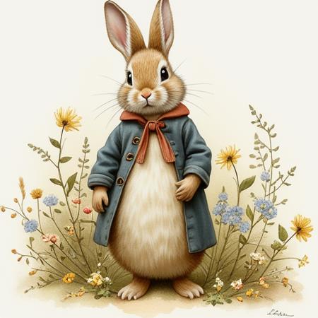 style of Beatrix Potter [FLUX] 134