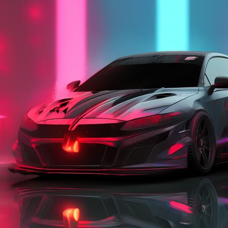 Flonix's Fast but Furios - A Universal Neon Cyber Model of SICK cars and Styles - Model 2.X Embedding