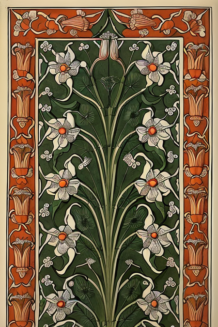 Eugene Grasset's plant patterns (1896)