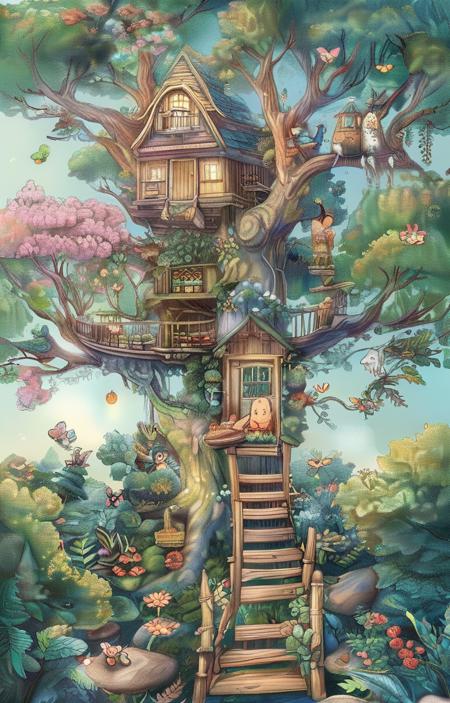 style of treehouse [SDXL] 433