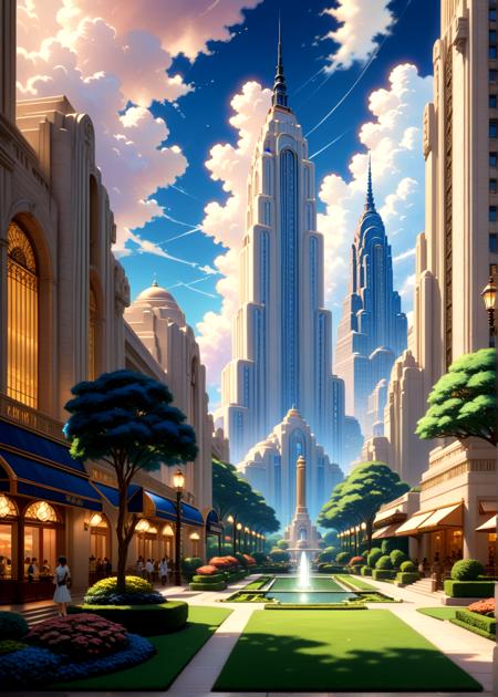 Art Deco (Architecture) (SDXL) (AD)版本v1.0 (ID: 807371)
