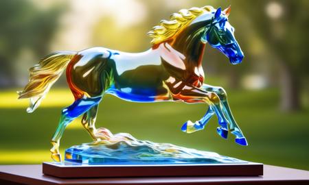 XL Realistic coloured glaze art style