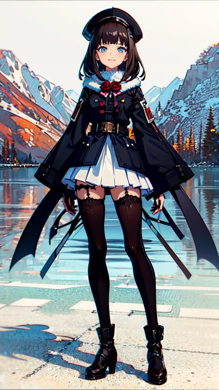 tutu's HiSilk(8D Black Glossy Over-the-Knee Socks)/ 图图的嗨丝（8D黑色油亮长筒袜）/チュチュのハイシー（8D黒色のオイル光沢長い膝上靴下）