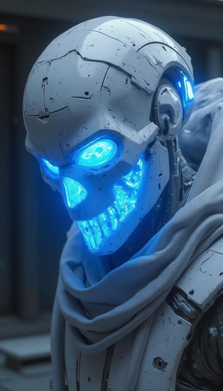 Futuristic White - Flux Lora