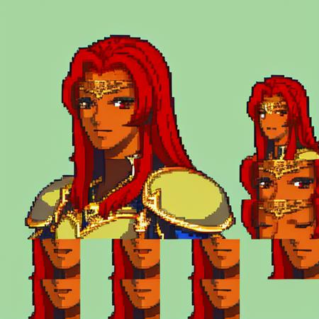 (KlokGen) Fire Emblem-Style Character Generator版本KlokGen Quarterbodies ONLY v1.1 (ID: 17684)