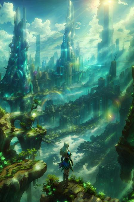 FuturisticScape (Lora) 未来主义景观