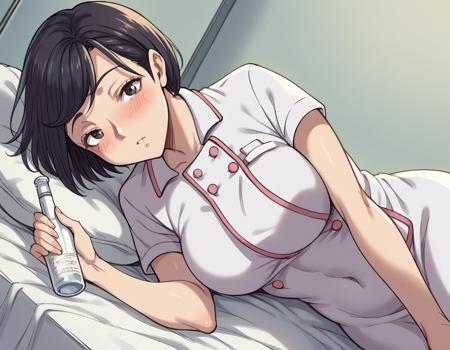 Yoko - [Papuka (Shibire Hitsuji)] Tonari no Bed de Netorareru Kangoshi Jukubo ([Papuka (シビレヒツジ)] 隣のベッドで寝取られる看護師熟母) - COMMISSION