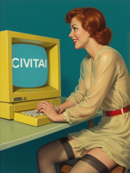 Pinup Art Style