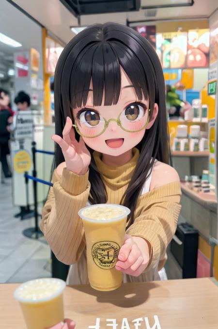 大阪で人気のミックスジュース販売店mixed juice vendor in Osaka SD15