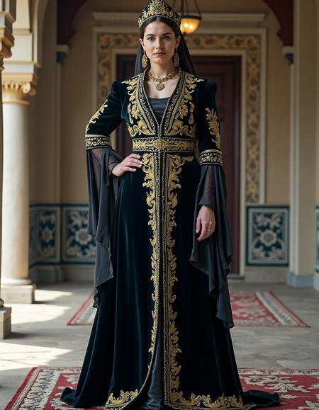 Ottoman 'Bindalli' Dress