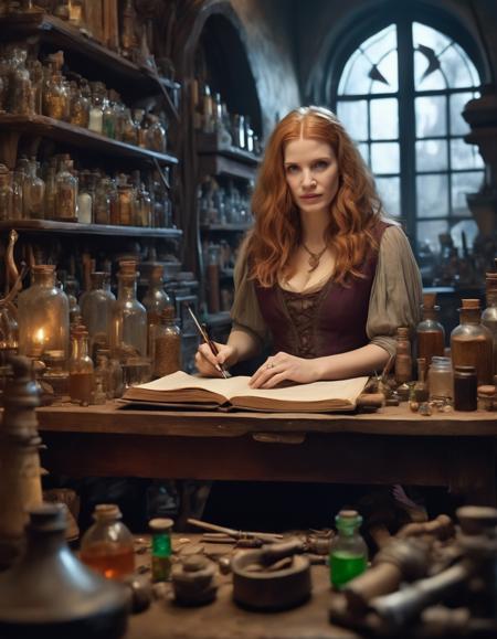 Jessica Chastain SDXL