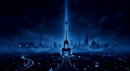 Tron Legacy style - Flux1.D