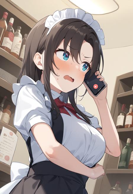 [SDXL&Pony] talking on phone / 電話 / 通話 / もしもし
