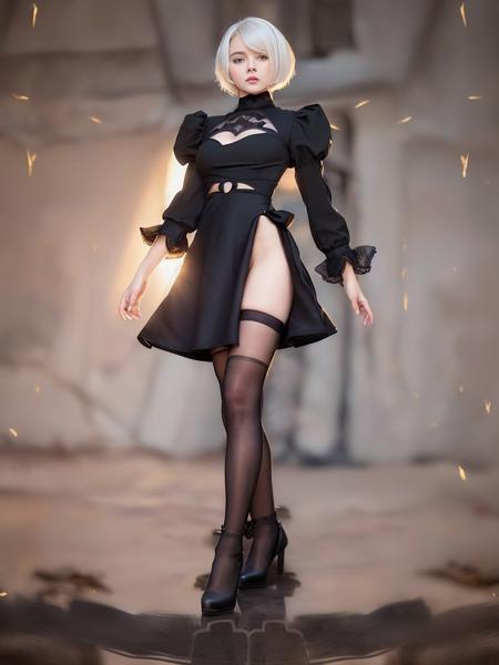 2B Cosplay (Yorha unit no 2 type B) Lora